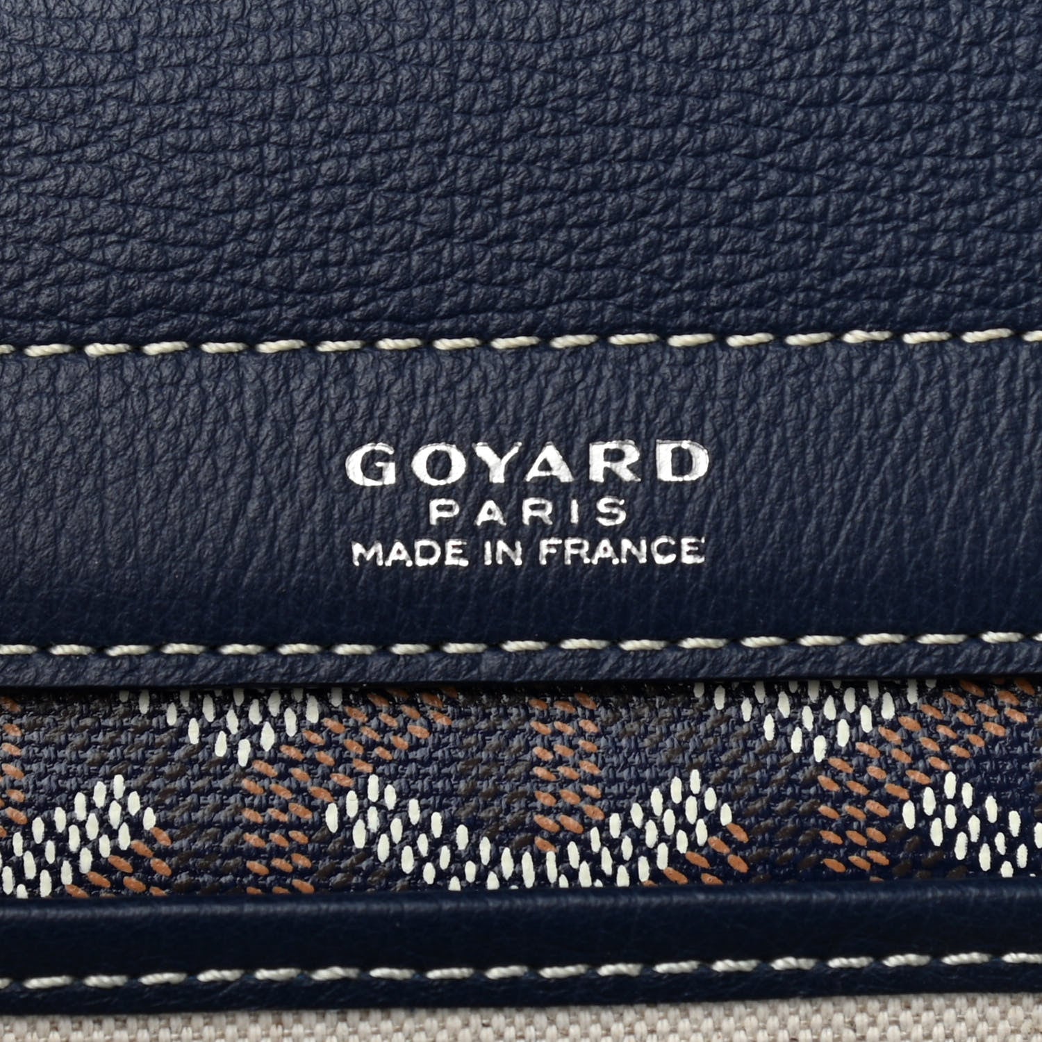 Goyard Goyardine Rouette PM Bleu Marine 10 of 11