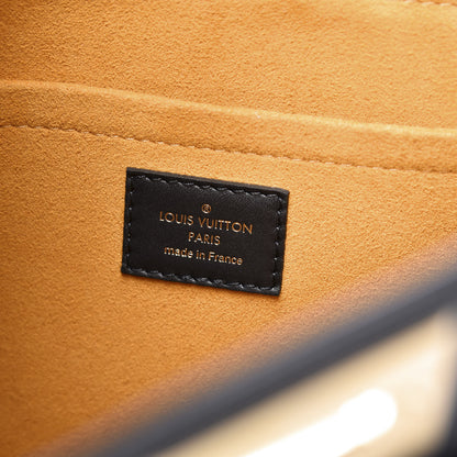 Louis Vuitton Calfskin Monogram Tufting On My Side Black 12 of 19