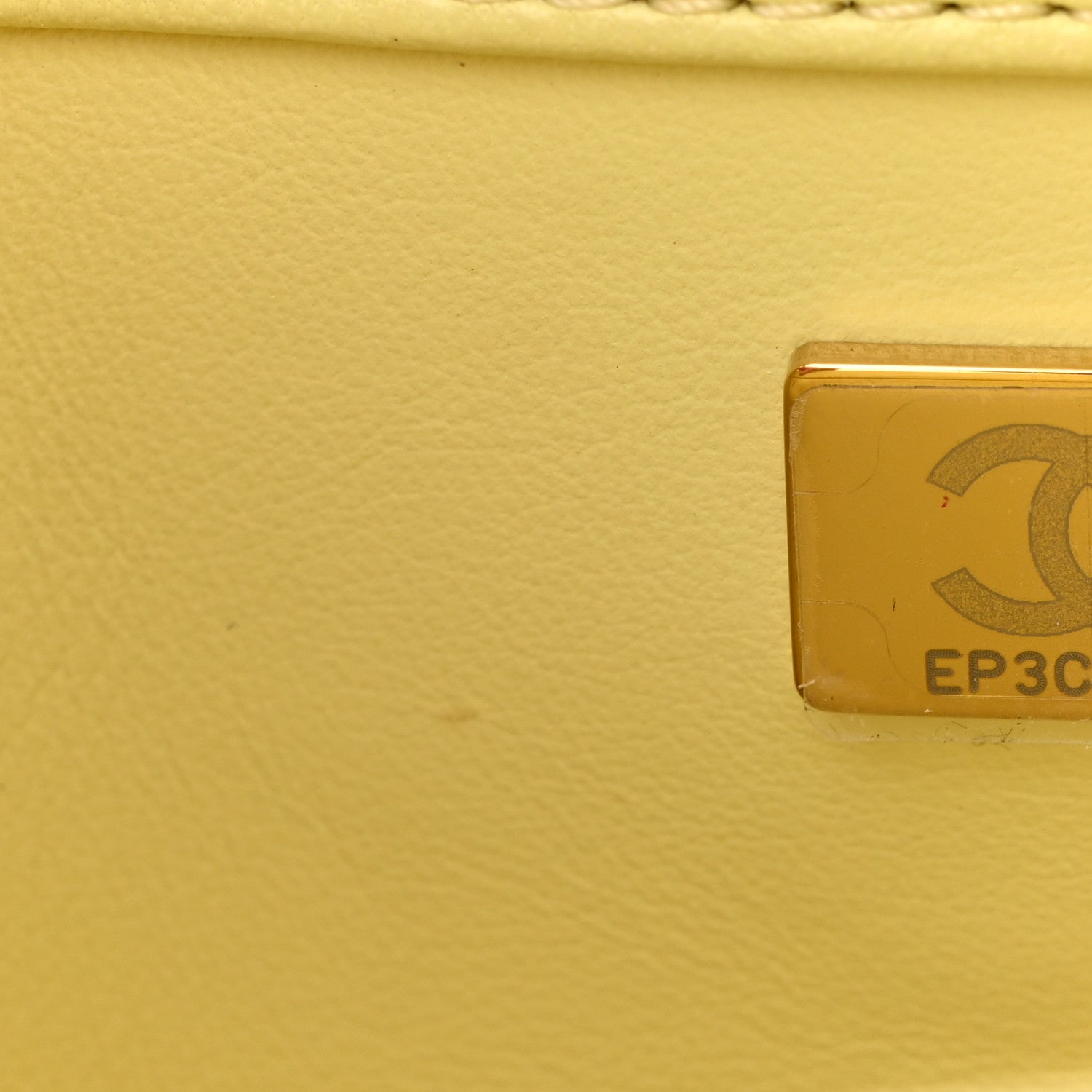 Chanel Lambskin Quilted Small Trendy CC Flap Dual Handle Bag Yellow 7 of 10