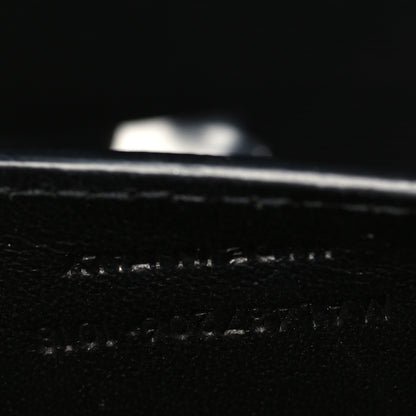 Saint Laurent Grain De Poudre Textured Mixed Matelasse Triquilt Small Monogram Satchel Dark Beige 7 of 12