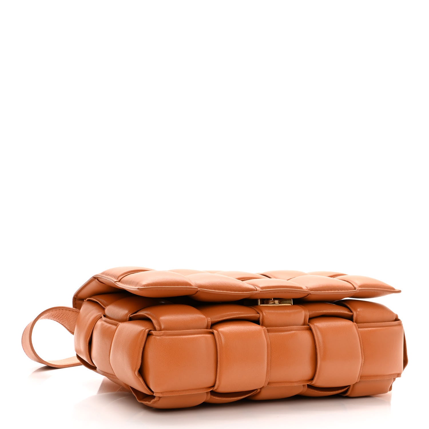 Bottega Veneta Nappa Maxi Intreccio Padded Cassette Crossbody Bag Caramel 5 of 11