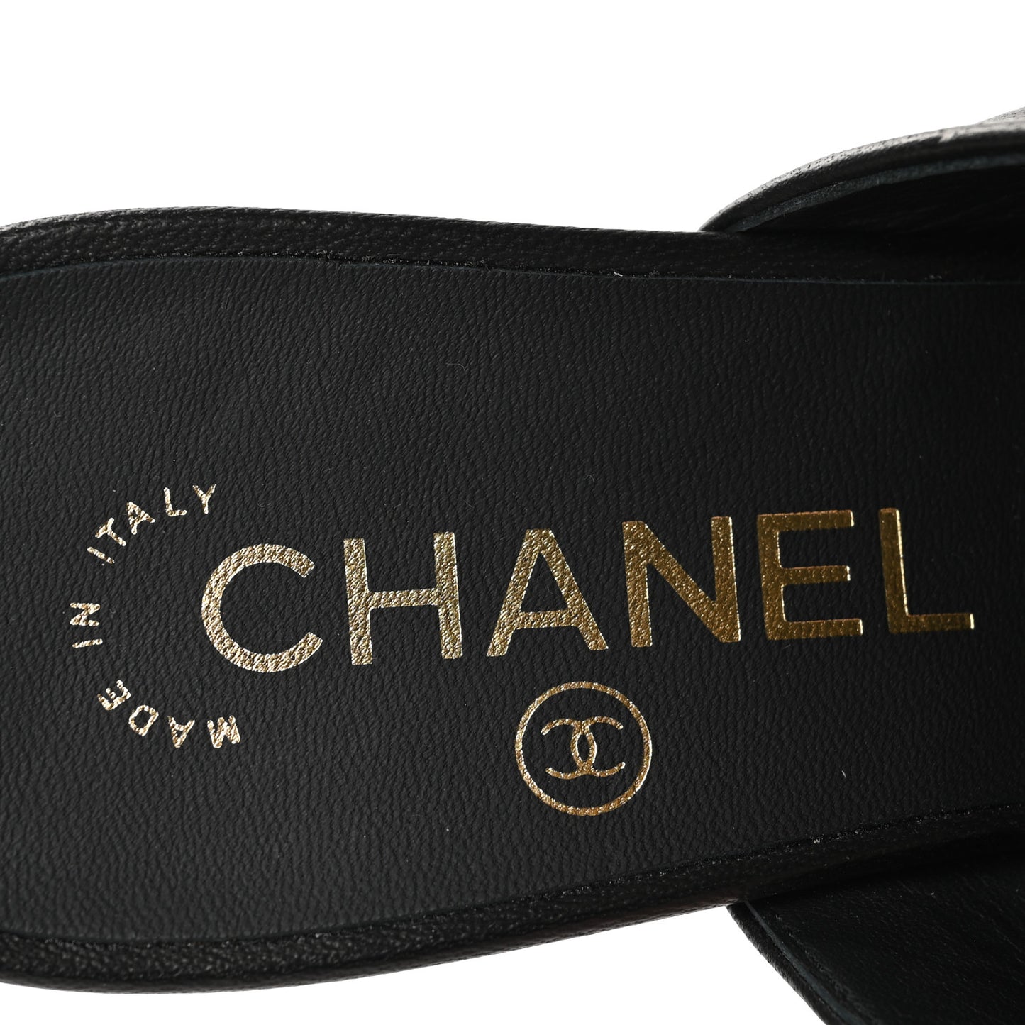 Calfskin Bows CC Mules 37.5 Black