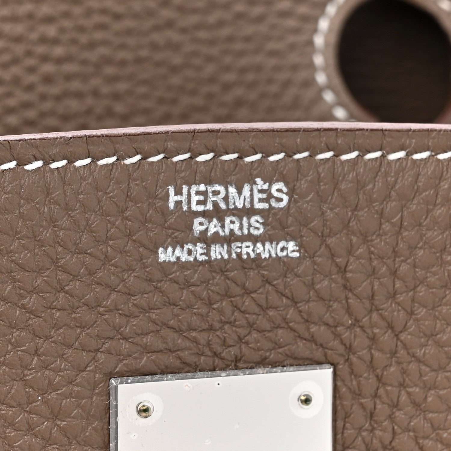 Hermes Togo Birkin 30 Etoupe 6 of 16