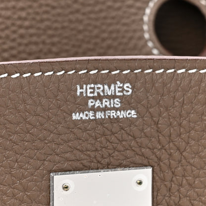 Hermes Togo Birkin 30 Etoupe 6 of 16