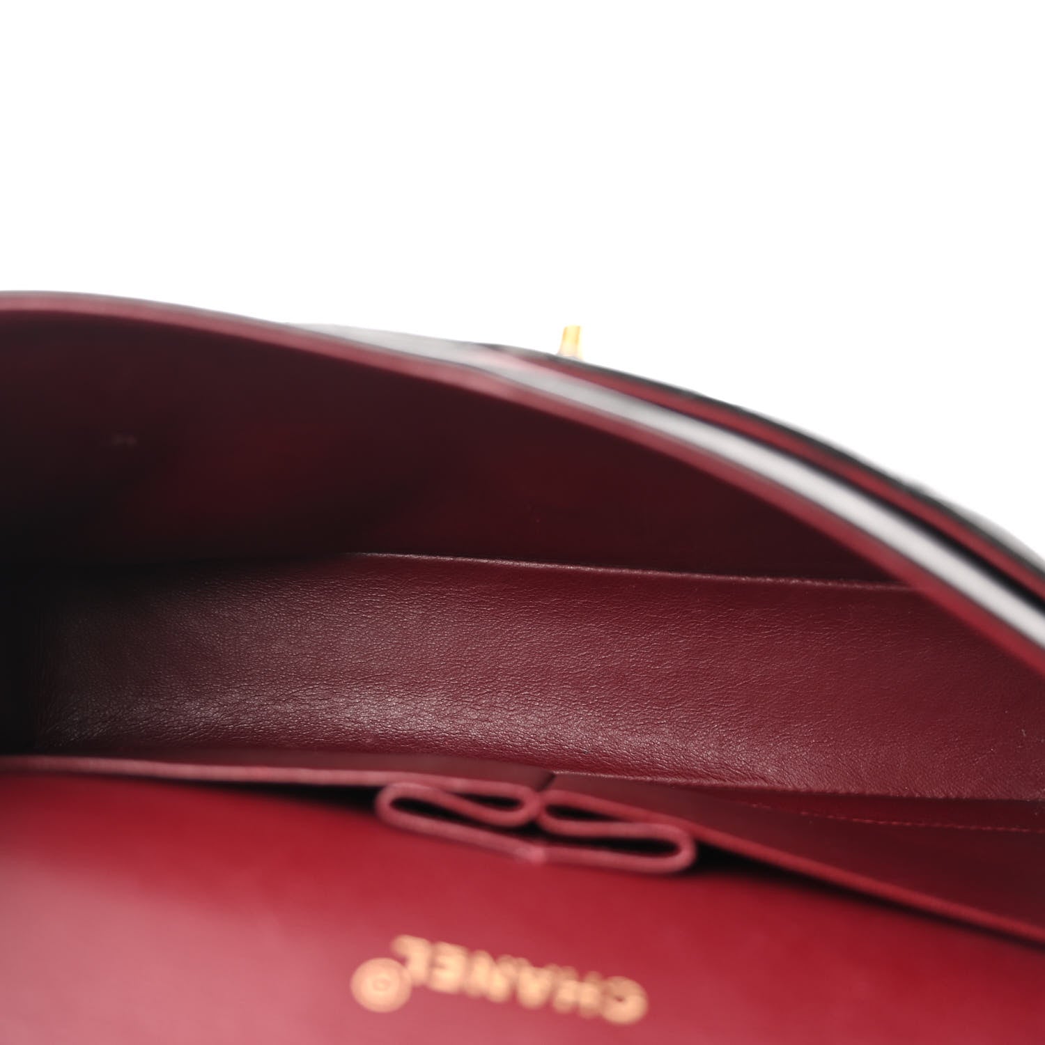 Chanel Lambskin Quilted Medium Double Flap Black 5 of 14