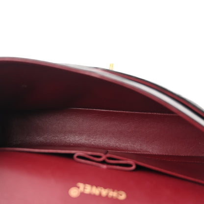 Chanel Lambskin Quilted Medium Double Flap Black 5 of 14