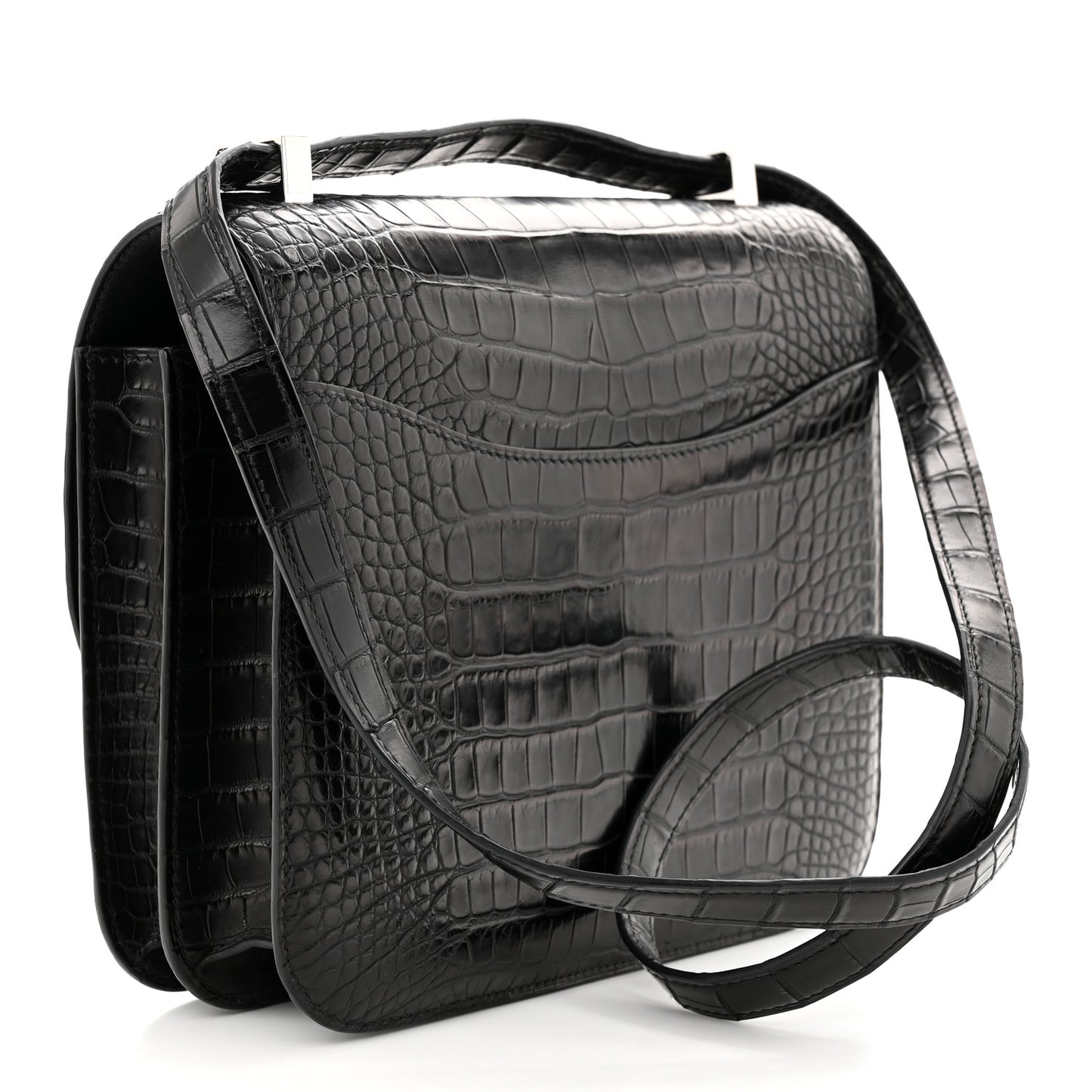 Matte Alligator Lizard Constance 24 Black Ombre