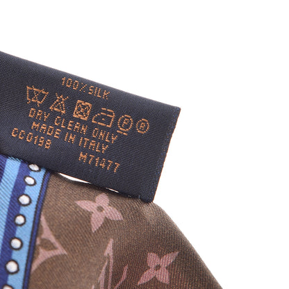 Louis Vuitton Silk Louis A Paris Bandeau Fuchsia 5 of 5