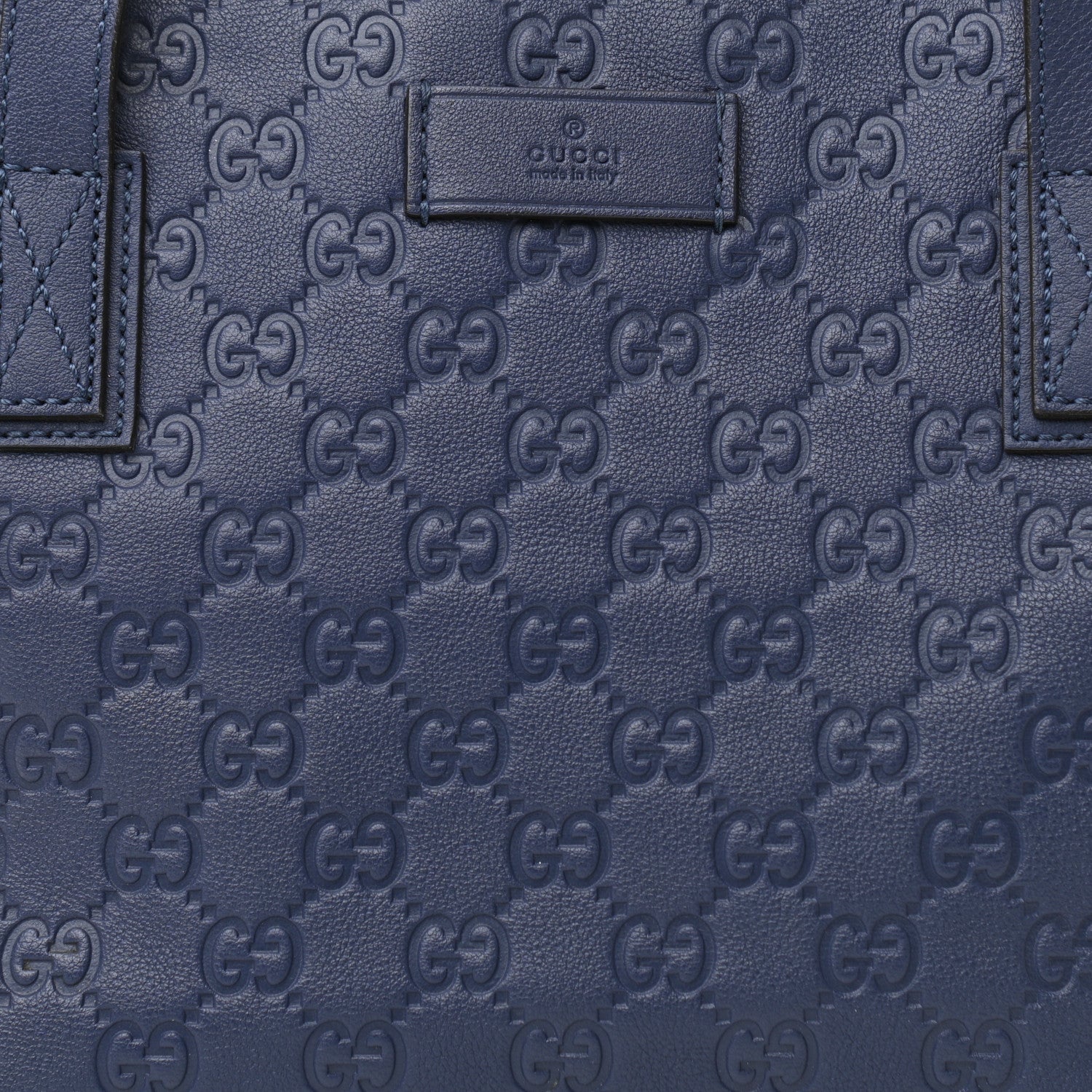 Gucci Guccissima Small Joy Tote Blue 8 of 10