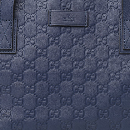 Gucci Guccissima Small Joy Tote Blue 8 of 10