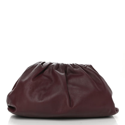 Bottega Veneta Smooth Butter Calf The Pouch Oversized Clutch Bordeaux 1 of 10