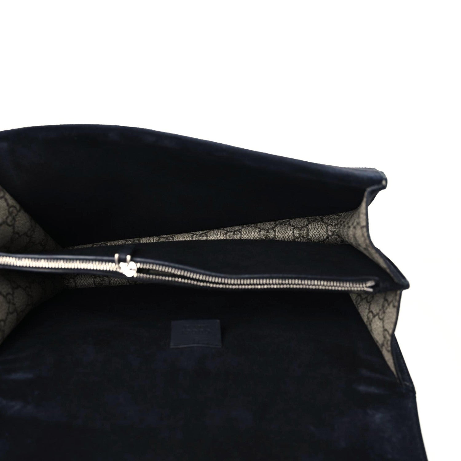 Gucci GG Supreme Monogram Medium Dionysus Shoulder Bag Black 7 of 13