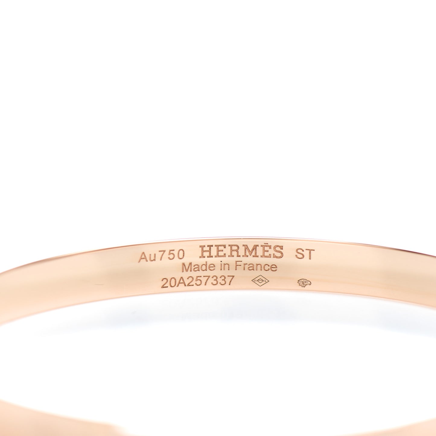 18K Rose Gold Diamond PM Kelly Bracelet ST