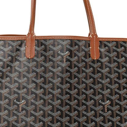 Goyard Goyardine Saint Louis PM Black Gold 9 of 11