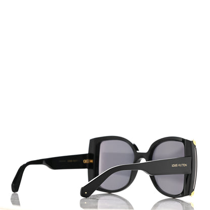 Louis Vuitton Acetate Nylon In The Mood For Love Sunglasses Z1294W Black 4 of 7