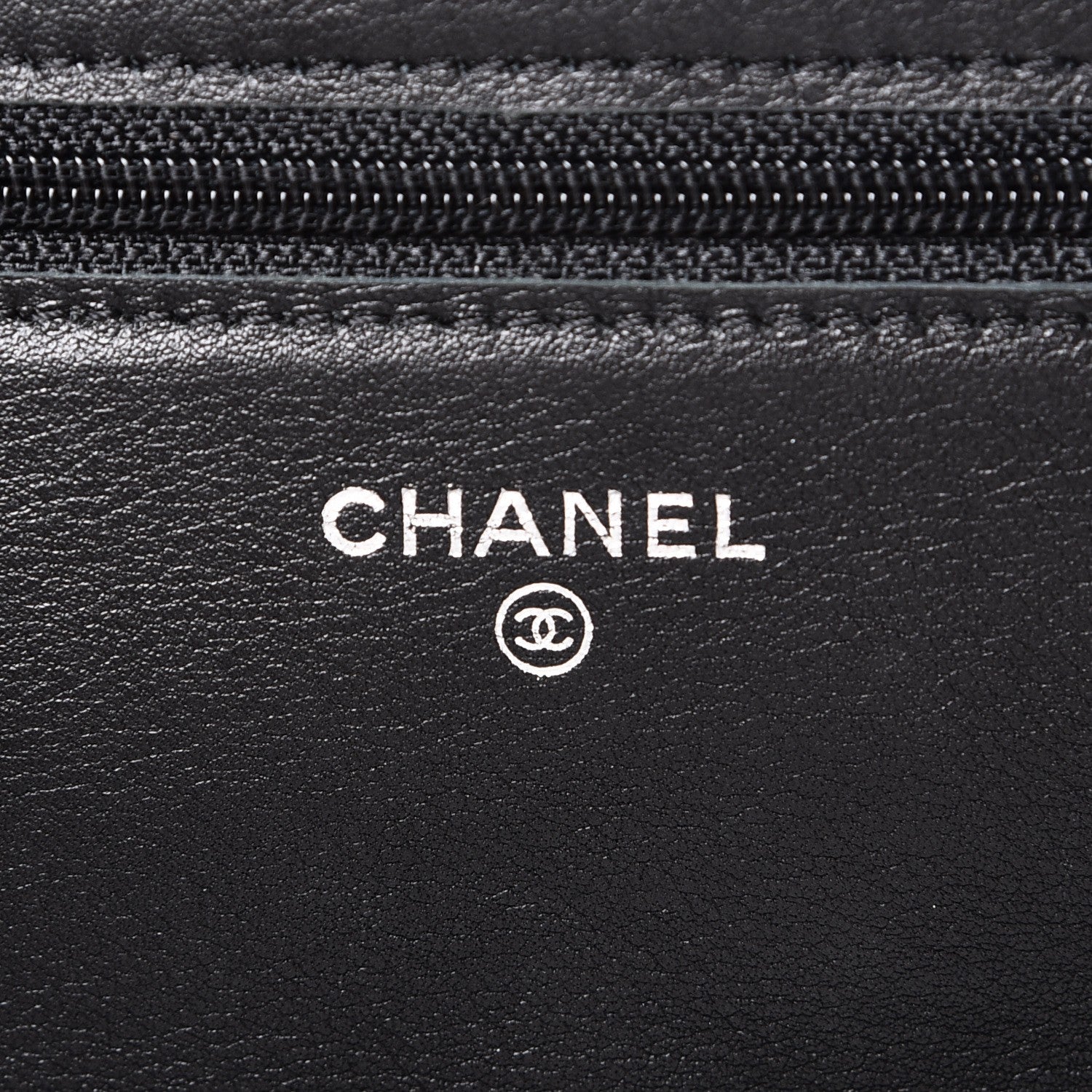 Chanel Patent Quilted Brilliant Wallet On Chain WOC Black 6 of 9