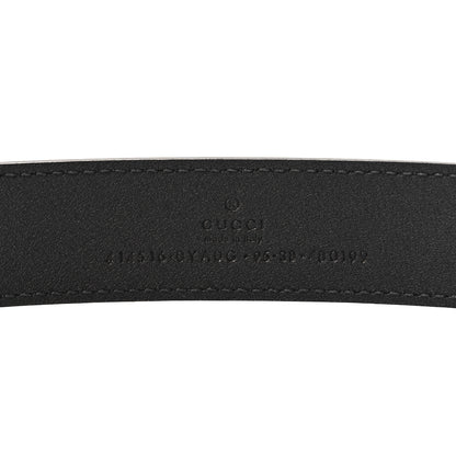 Gucci Calfskin Double G 30mm Belt 95 38 Black 5 of 5