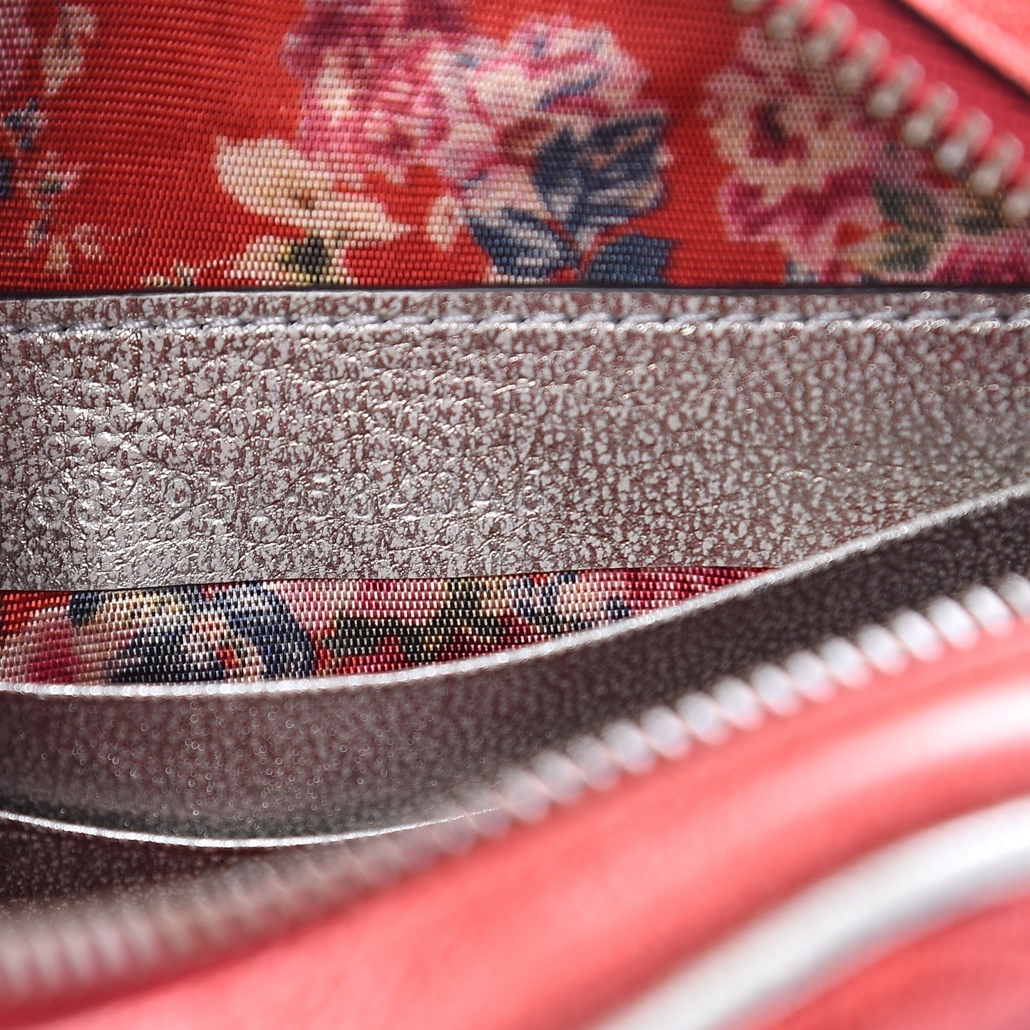 Laminated Nappa Trapuntata Mini Zumi Dome Shoulder Bag Rosso Marine Argento