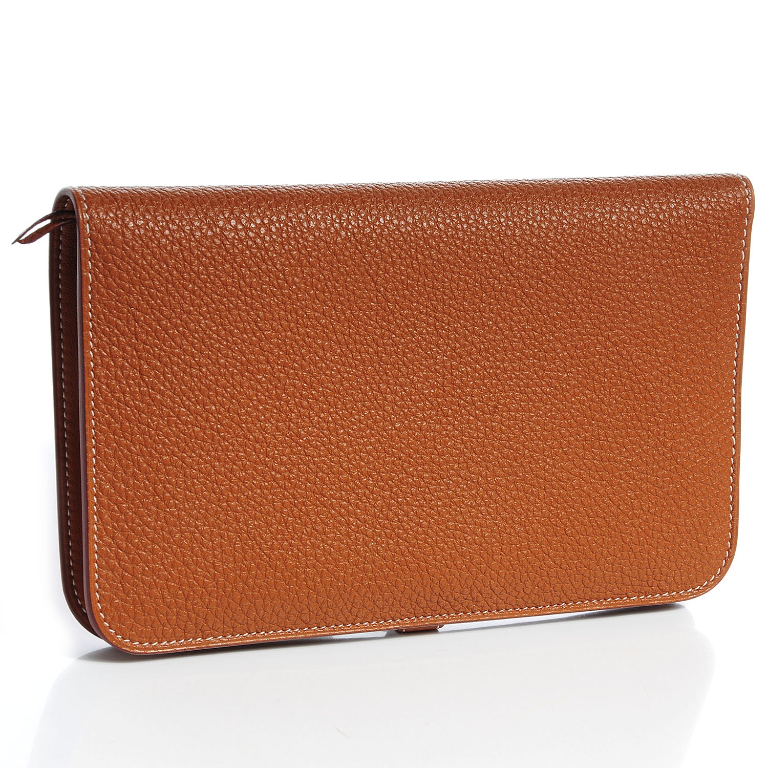 Hermes Togo Dogon Combined Wallet Gold 3 of 8