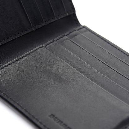 Burberry Calfskin Perforated Bi-Fold Wallet Black 11 of 11