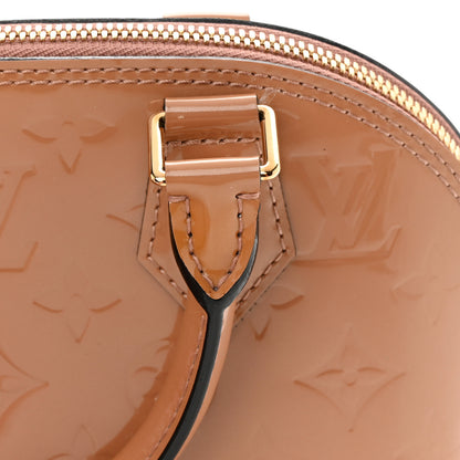 Louis Vuitton Vernis Alma BB Rose Velours 11 of 12