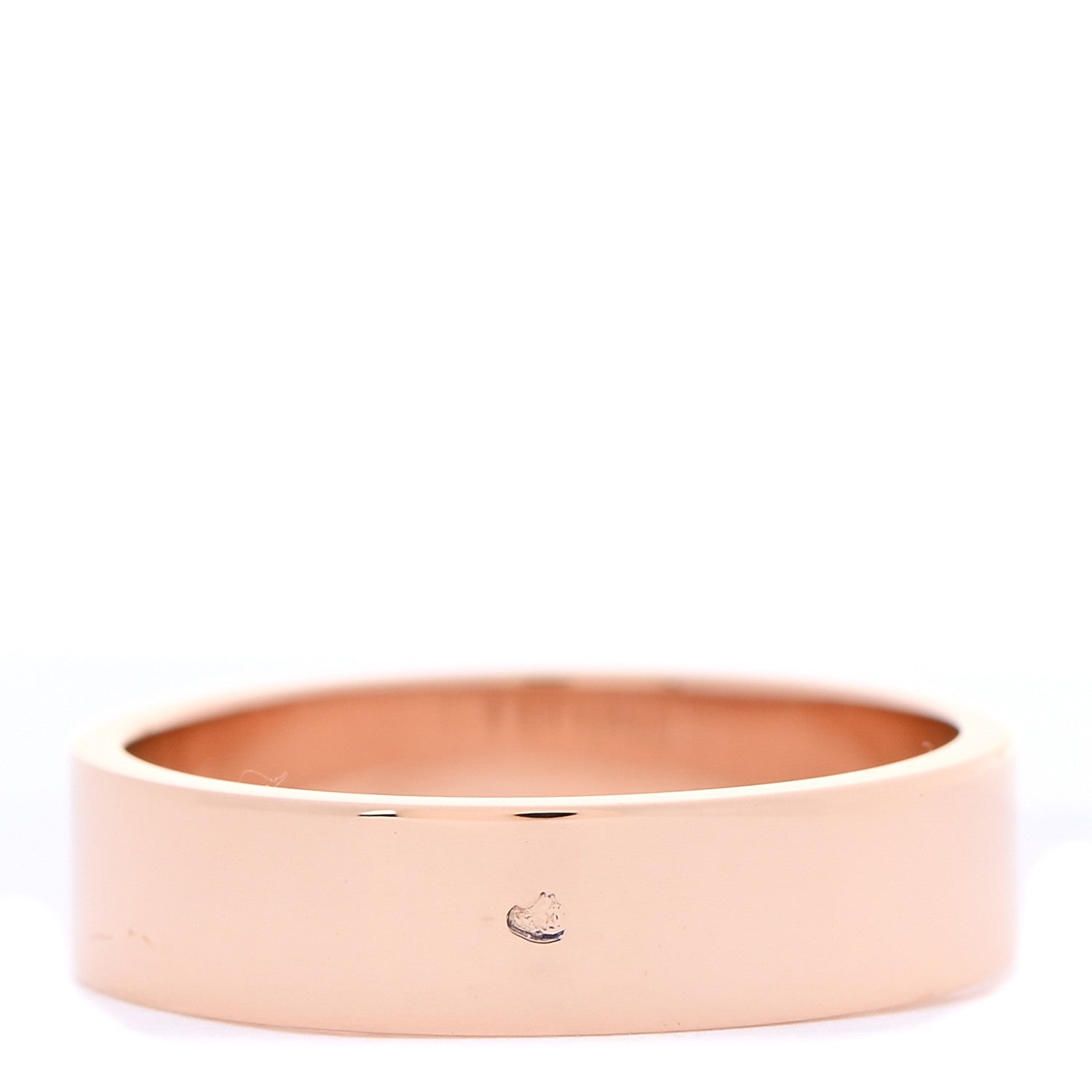 Hermes 18K Rose Gold PM Collier De Chien Ring 55 7.25 3 of 5