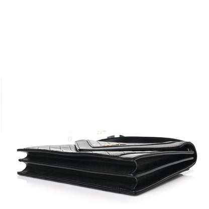 Saint Laurent Lambskin Quilted Mini Gaby Satchel Black 7 of 8