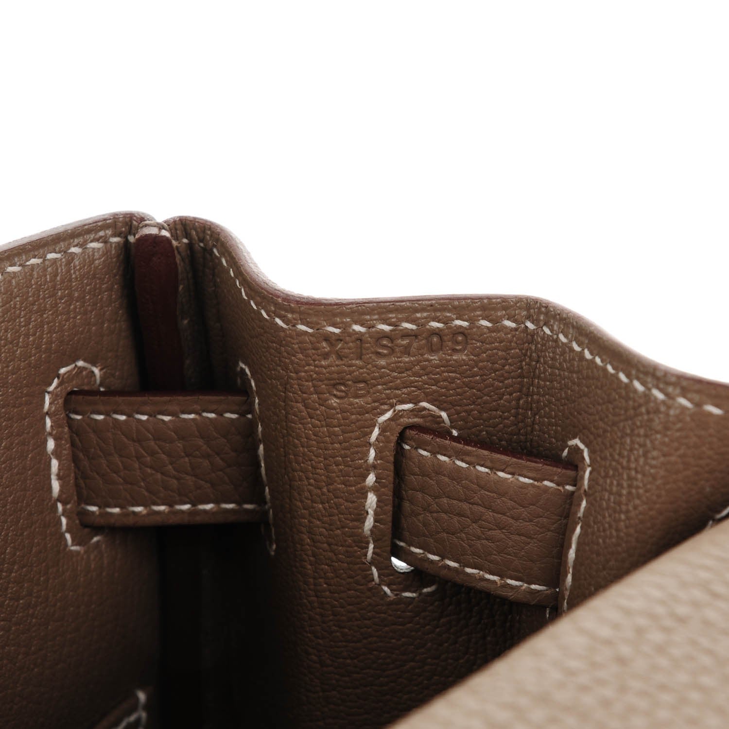 Hermes Togo Kelly Retourne 28 Etoupe 26 of 26