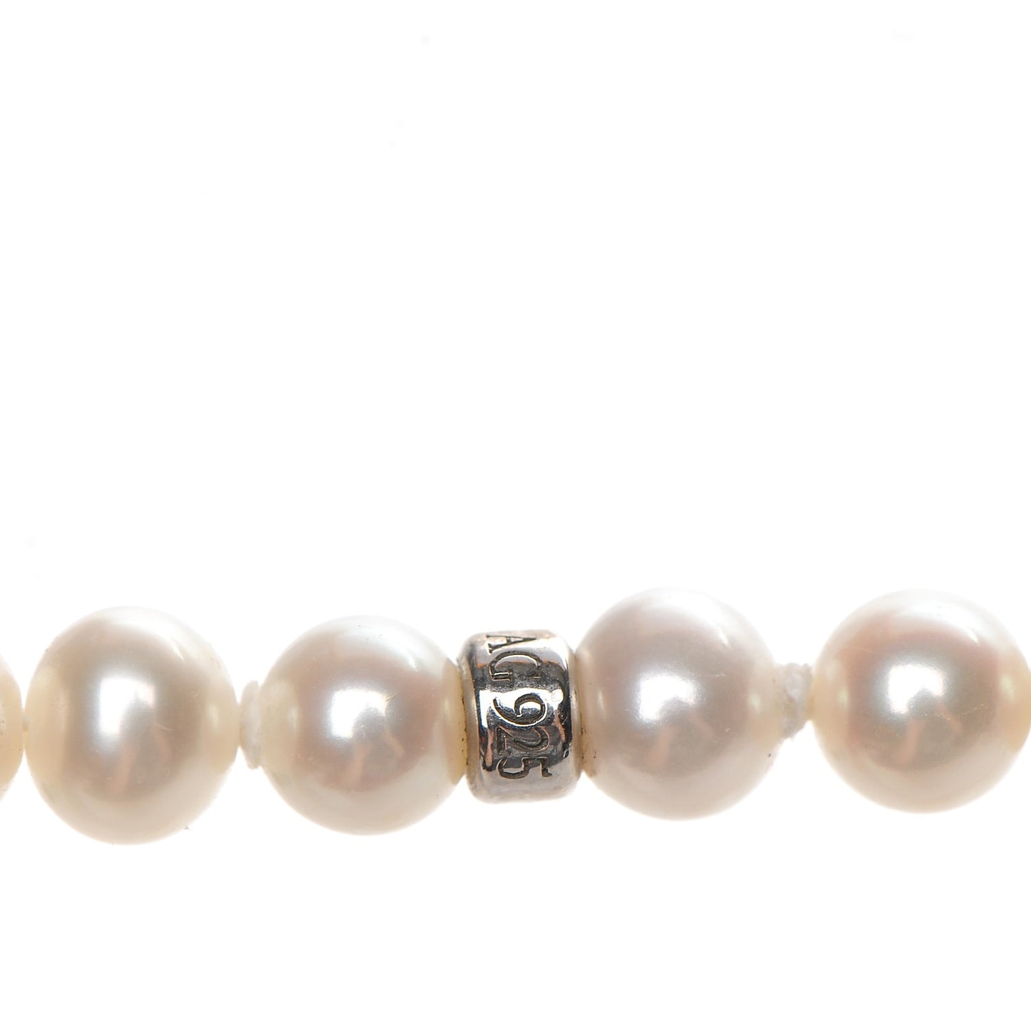Sterling Silver Ziegfeld Pearl Long Necklace 43"
