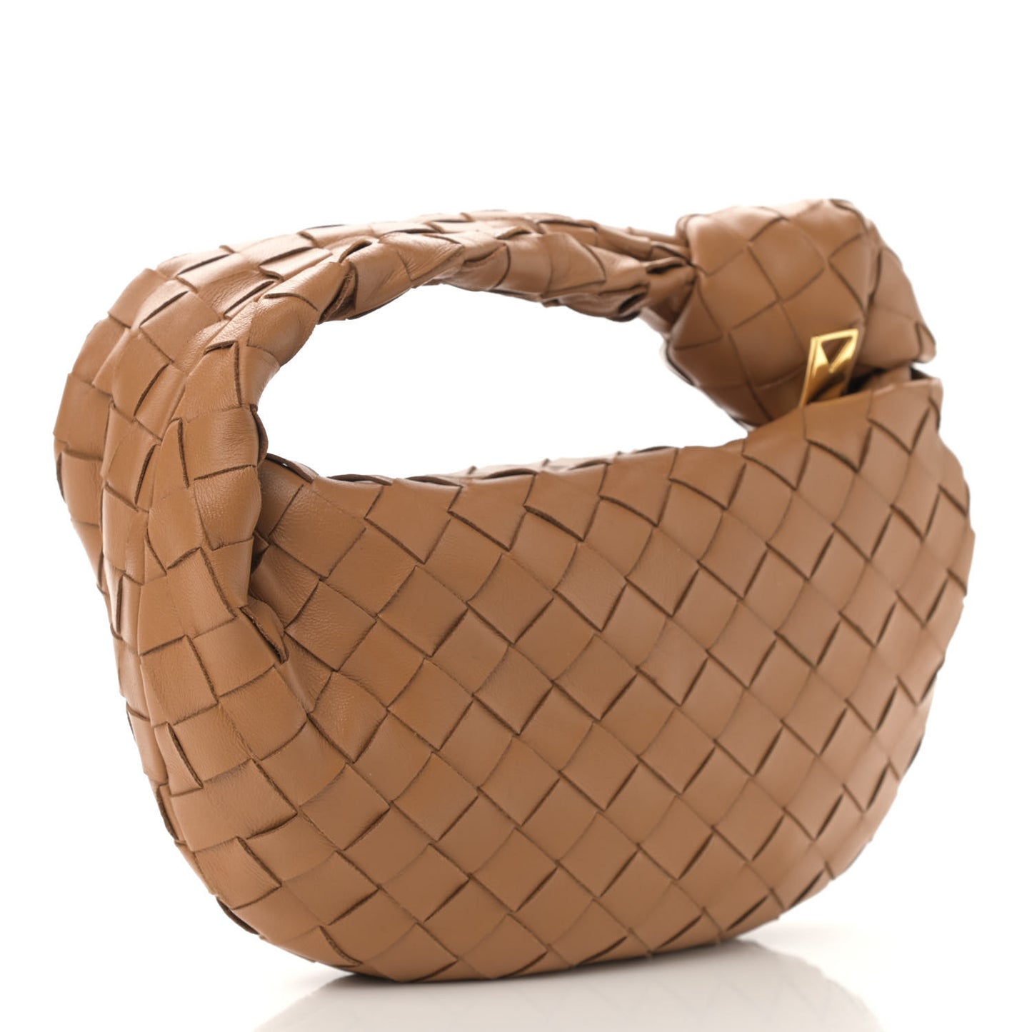 Nappa Intrecciato Mini Jodie Caramel