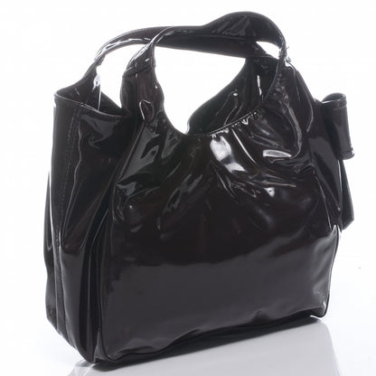 Valentino Garavani Patent Lacca Small Nuage Hobo Purple 3 of 7