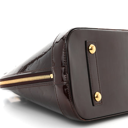 Louis Vuitton Vernis Alma PM Amarante 8 of 9