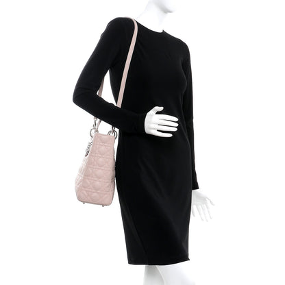 Christian Dior Lambskin Cannage Large Lady Dior Light Pink 2 of 8