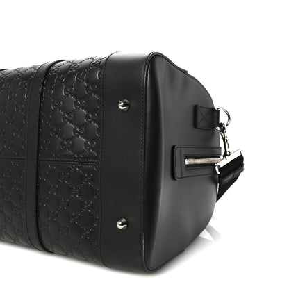 Gucci Guccissima Signature Medium Duffle Black 9 of 9