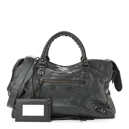 Balenciaga Agneau Classic Hardware City Anthracite 1 of 15