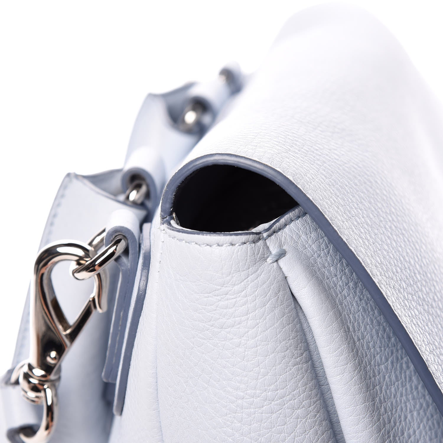 Givenchy Calfskin Small Pandora Pure Flap Bag Light Blue 11 of 15