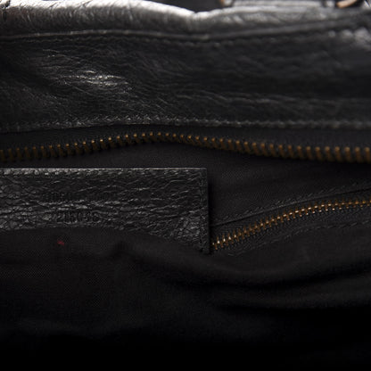 Balenciaga Agneau Classic Hardware Weekender Black 7 of 12