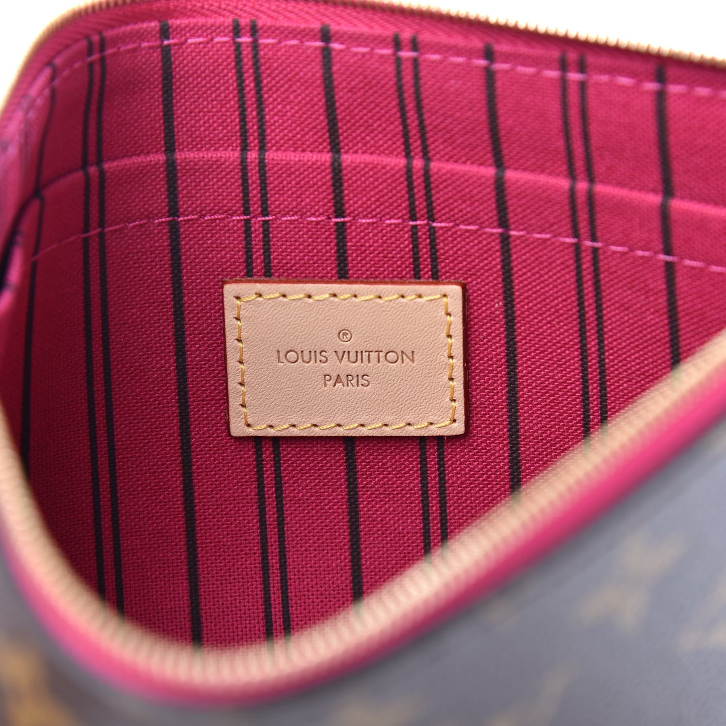 Monogram Neverfull MM GM Pochette Pivoine