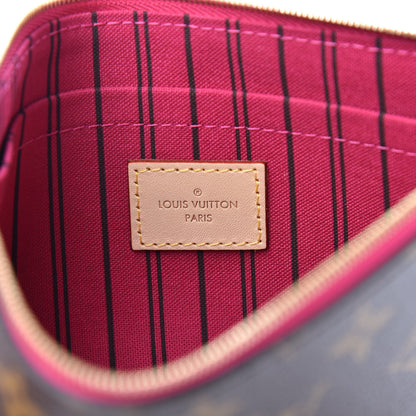 Louis Vuitton Monogram Neverfull MM GM Pochette Pivoine 6 of 6