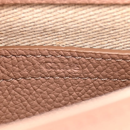 Chloe Grained Calfskin Small Marcie Saddle Bag Wood Rose 6 of 9