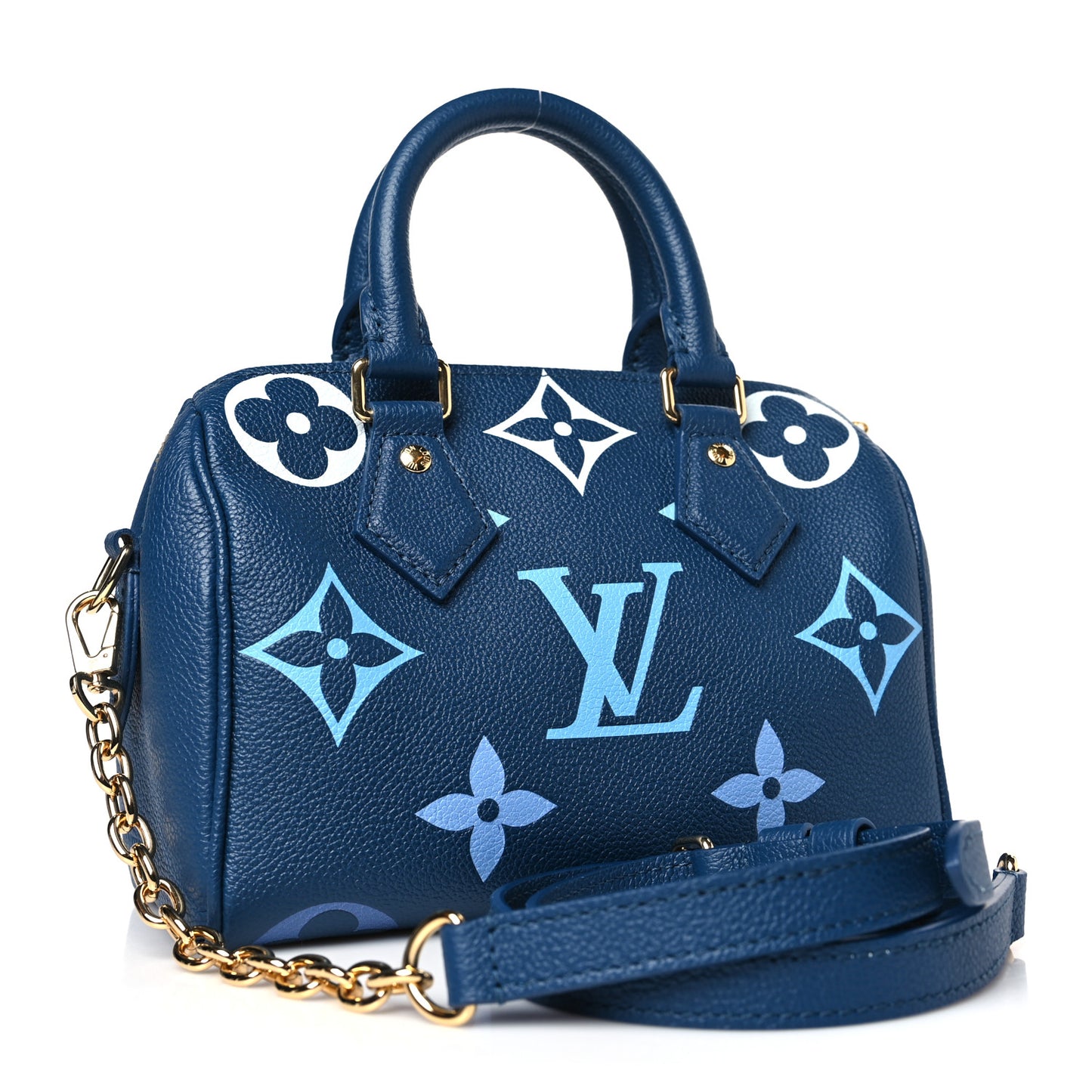 Empreinte Monogram Giant Speedy Bandouliere 20 Degrade Blue