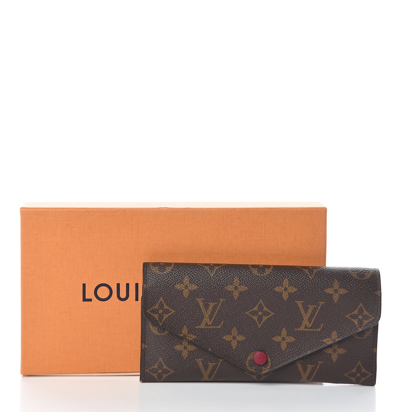Monogram Josephine Wallet Fuchsia