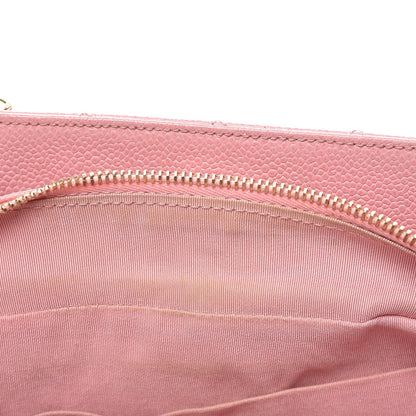 Chanel Caviar Quilted Petit Timeless Shopping Tote PTT Pink 9 of 17