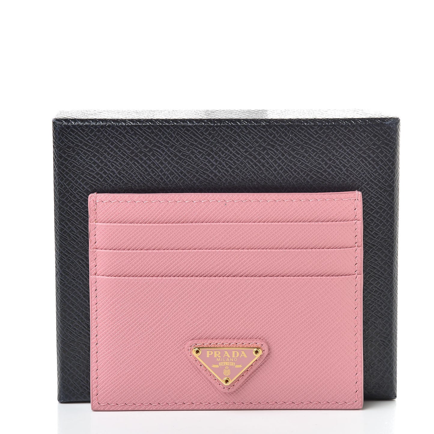 Saffiano Triangle Card Holder Petalo