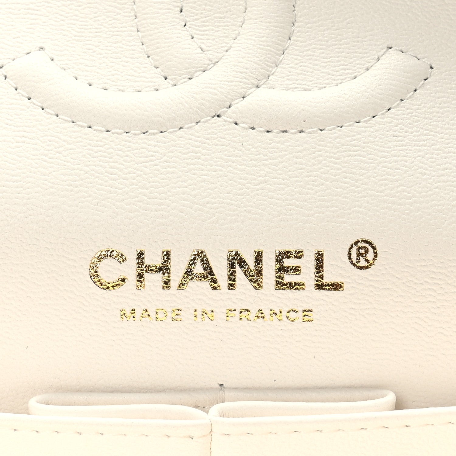 Chanel Caviar Quilted Small Double Flap White 6 of 9