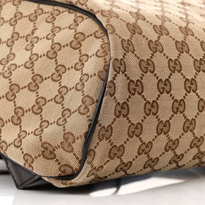 Gucci Monogram Travel Backpack Dark Brown 9 of 10