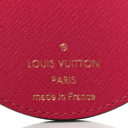 Louis Vuitton Damier Azur 2021 Christmas Animation Hollywood Bag Charm Key Ring Fuchsia 3 of 4