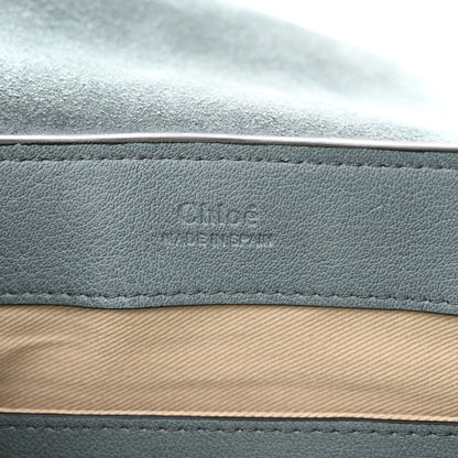 Chloe Calfskin Mini Faye Day Shoulder Bag Cloudy Blue 6 of 13