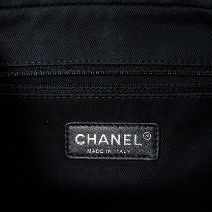 Chanel Glazed Calfskin Quilted Medium Duo Color Flap Dark Red 6 of 11