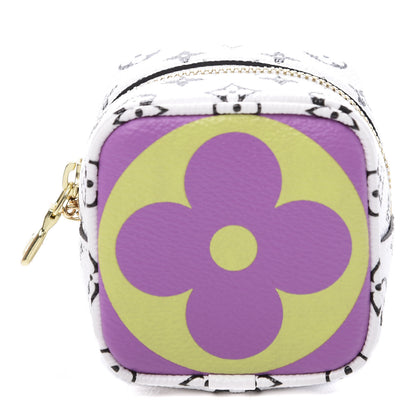Louis Vuitton Monogram Giant Cube Coin Purse Pink 1 of 10